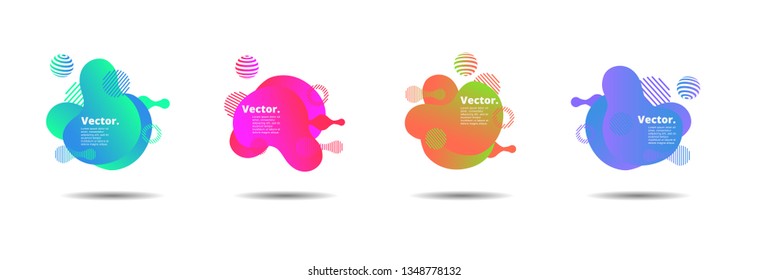 Vector fluid for text Vector graphics for hipsters. dynamic frame stylish geometric black background. element for design business cards, invitations, gift cards, flyers, brochures and landing page