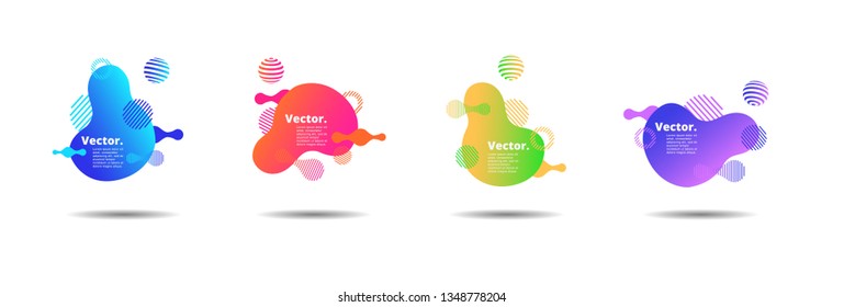 Vector fluid for text Vector graphics for hipsters. dynamic frame stylish geometric black background. element for design business cards, invitations, gift cards, flyers, brochures and landing page