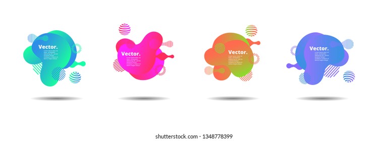 Vector fluid for text Vector graphics for hipsters. dynamic frame stylish geometric black background. element for design business cards, invitations, gift cards, flyers, brochures and landing page
