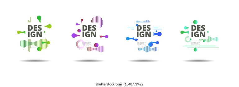Vector fluid for text Vector graphics for hipsters. dynamic frame stylish geometric black background. element for design business cards, invitations, gift cards, flyers, brochures and landing page