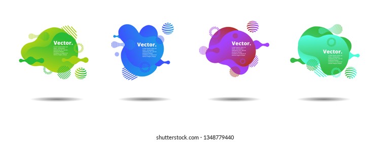 Vector fluid for text Vector graphics for hipsters. dynamic frame stylish geometric black background. element for design business cards, invitations, gift cards, flyers, brochures and landing page