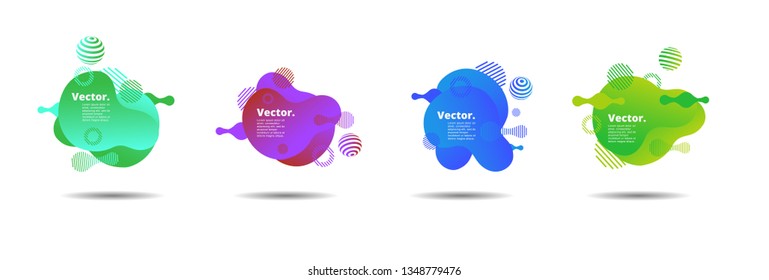 Vector fluid for text Vector graphics for hipsters. dynamic frame stylish geometric black background. element for design business cards, invitations, gift cards, flyers, brochures and landing page