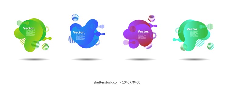 Vector fluid for text Vector graphics for hipsters. dynamic frame stylish geometric black background. element for design business cards, invitations, gift cards, flyers, brochures and landing page