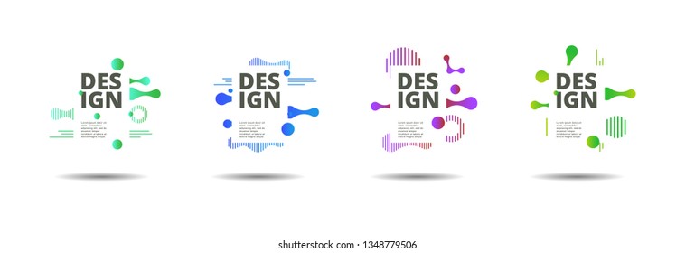 Vector fluid for text Vector graphics for hipsters. dynamic frame stylish geometric black background. element for design business cards, invitations, gift cards, flyers, brochures and landing page