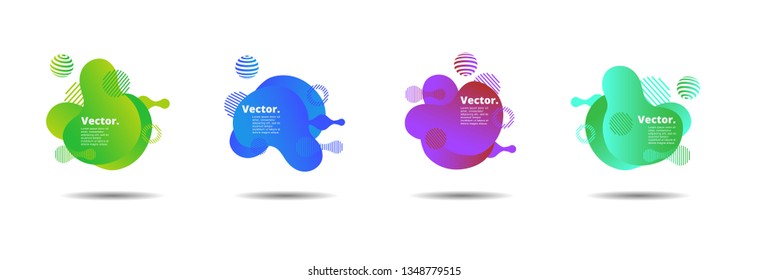 Vector fluid for text Vector graphics for hipsters. dynamic frame stylish geometric black background. element for design business cards, invitations, gift cards, flyers, brochures and landing page