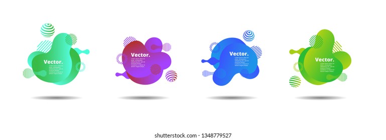 Vector fluid for text Vector graphics for hipsters. dynamic frame stylish geometric black background. element for design business cards, invitations, gift cards, flyers, brochures and landing page