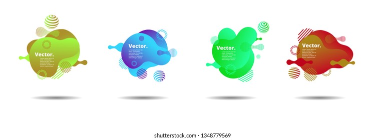 Vector fluid for text Vector graphics for hipsters. dynamic frame stylish geometric black background. element for design business cards, invitations, gift cards, flyers, brochures and landing page