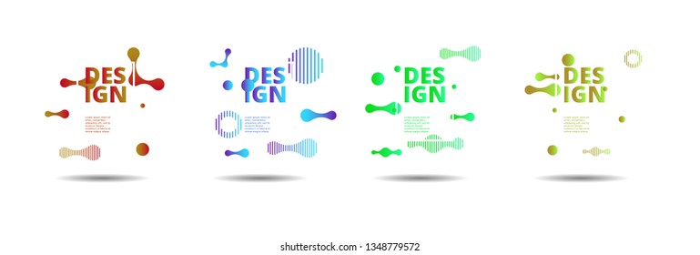 Vector fluid for text Vector graphics for hipsters. dynamic frame stylish geometric black background. element for design business cards, invitations, gift cards, flyers, brochures and landing page