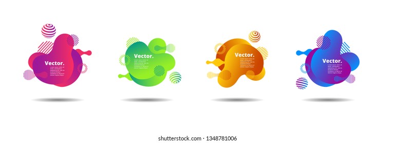 Vector fluid for text Vector graphics for hipsters. dynamic frame stylish geometric black background. element for design business cards, invitations, gift cards, flyers, brochures and landing page