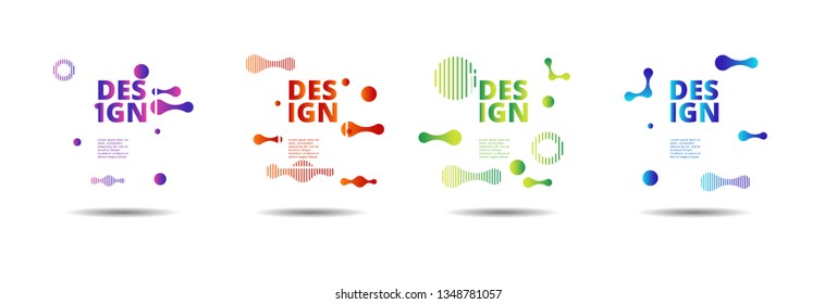 Vector fluid for text Vector graphics for hipsters. dynamic frame stylish geometric black background. element for design business cards, invitations, gift cards, flyers, brochures and landing page