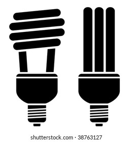 vector fluorescent compact bulbs