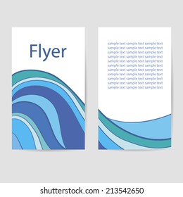 vector flyer