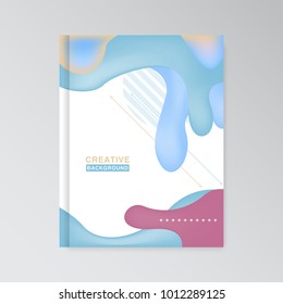 Vector Flyer, brochure, magazine cover template can be use for print and publishing