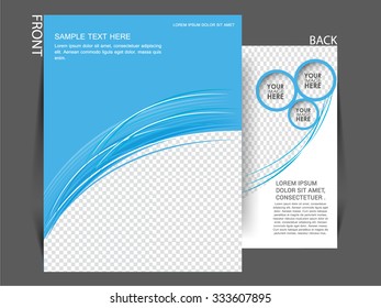 Vector Flyer, brochure magazine cover can be use for printing, publishing and marketing purpose for your business.