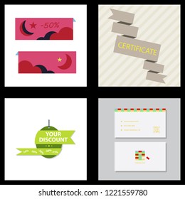 Vector flyer for business and web information. Infografics for economy