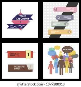 Vector flyer for business and web information. Infografics for economy