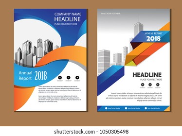 Vector flyer, corporate business, flyer, brochure design, annual report and cover presentation with simple modern design template. EPS 10