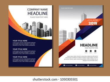 Vector flyer, corporate business, flyer, brochure design, annual report and cover presentation with simple modern design template. EPS 10