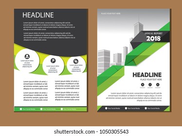 Vector flyer, corporate business, flyer, brochure design, annual report and cover presentation with simple modern design template. EPS 10