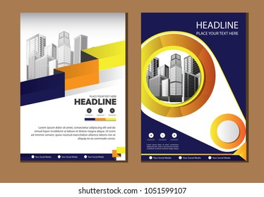 Vector flyer, corporate business, flyer, brochure design, annual report and cover presentation with simple modern design template. EPS 10