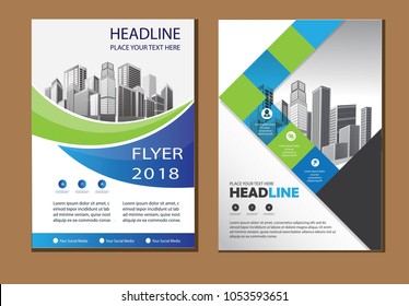 vector flyer, corporate business, flyer, brochure design, annual report and cover presentation with simple modern design template. EPS 10