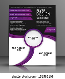 Vector Flyer Design - Business