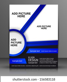 Vector Flyer Design - Business