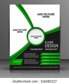 Vector Flyer Design - Business