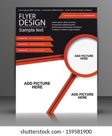 Vector Flyer Design - Business