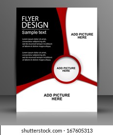 Vector Flyer Design - Business