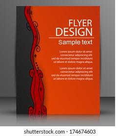 Vector Flyer Design - Business