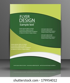 Vector Flyer Design - Business