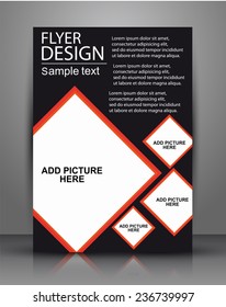 Vector Flyer Design - Business