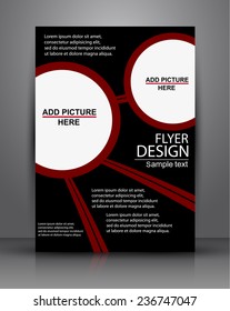 Vector Flyer Design - Business