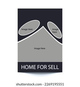 Vector flyer design. Editable flyer template. Simple flyer design.