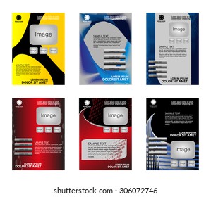 Vector Flyer, Magazine Cover & Poster Template
