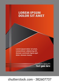 Vector Flyer Poster Template background

