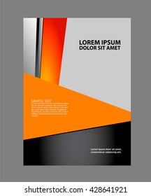 Vector Flyer Poster Template background
