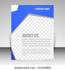 Vector Flyer, Poster Template & brochure.