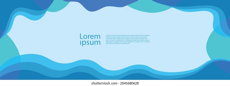 Vector flyer template. Abstract background with copy space for inspirational and encouraging thoughts that you want to share with your audience.