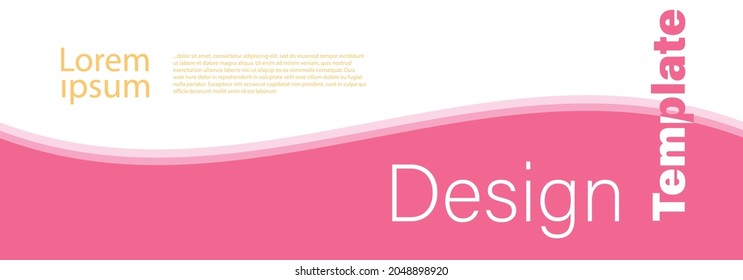 Vector flyer template. Abstract background with copy space for inspirational and encouraging thoughts that you want to share with your audience.
