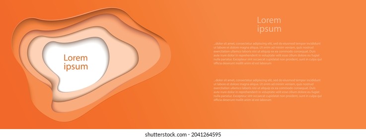 Vector flyer template. Futuristic background with copy space for  inspirational and encouraging thoughts that you want to share with your audience.