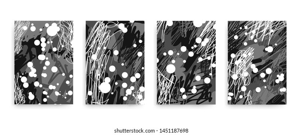 Vector Flyers, banners, poster, cards, brochure with abstract design. Trendy creative flyer design with bright colorful background. Vector editable illustration