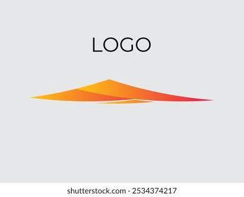 Logotipo colorido de pássaro voador vetorial