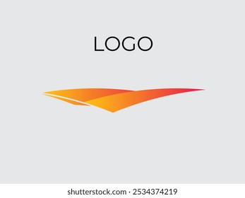 Logotipo colorido de pássaro voador vetorial