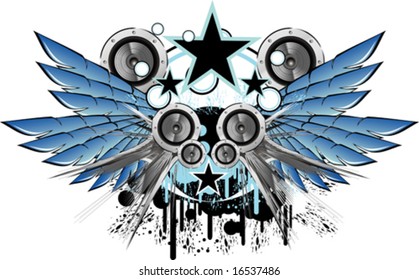 VECTOR Flying Speaker and sound stars