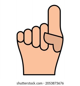 Vector Foam Hand Filled Outline Icon Design
