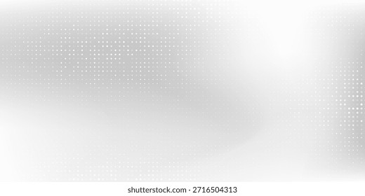 Fundo de folha de vetor com textura de espelho de metal. Superfície gradiente de cromo com brilho de luz arte de design simples abstrata