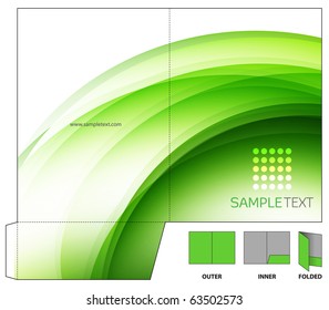 Vector Folder Design Template