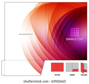 Vector Folder Design Template